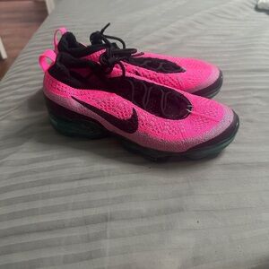 Nike Vibrant Pink and Black Sneakers
